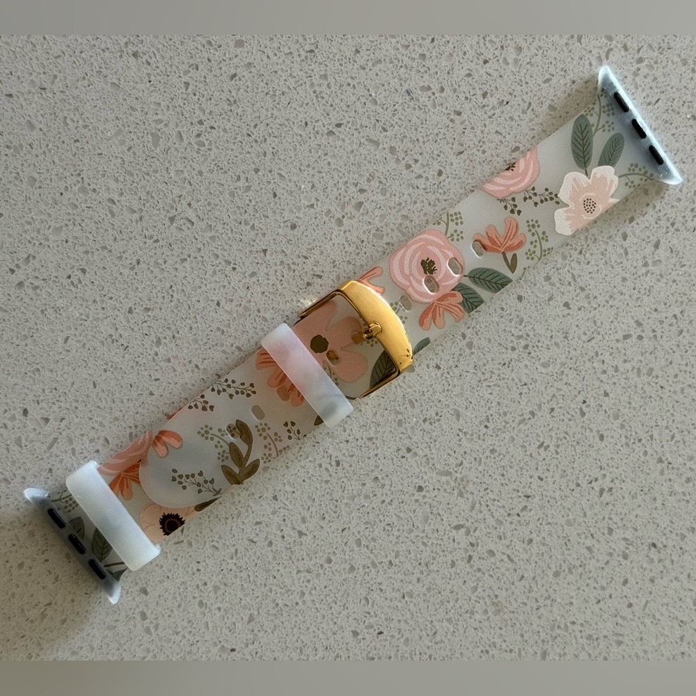 NEW Rifle Paper Co. Floral Apple Watch Band (38/40mm)